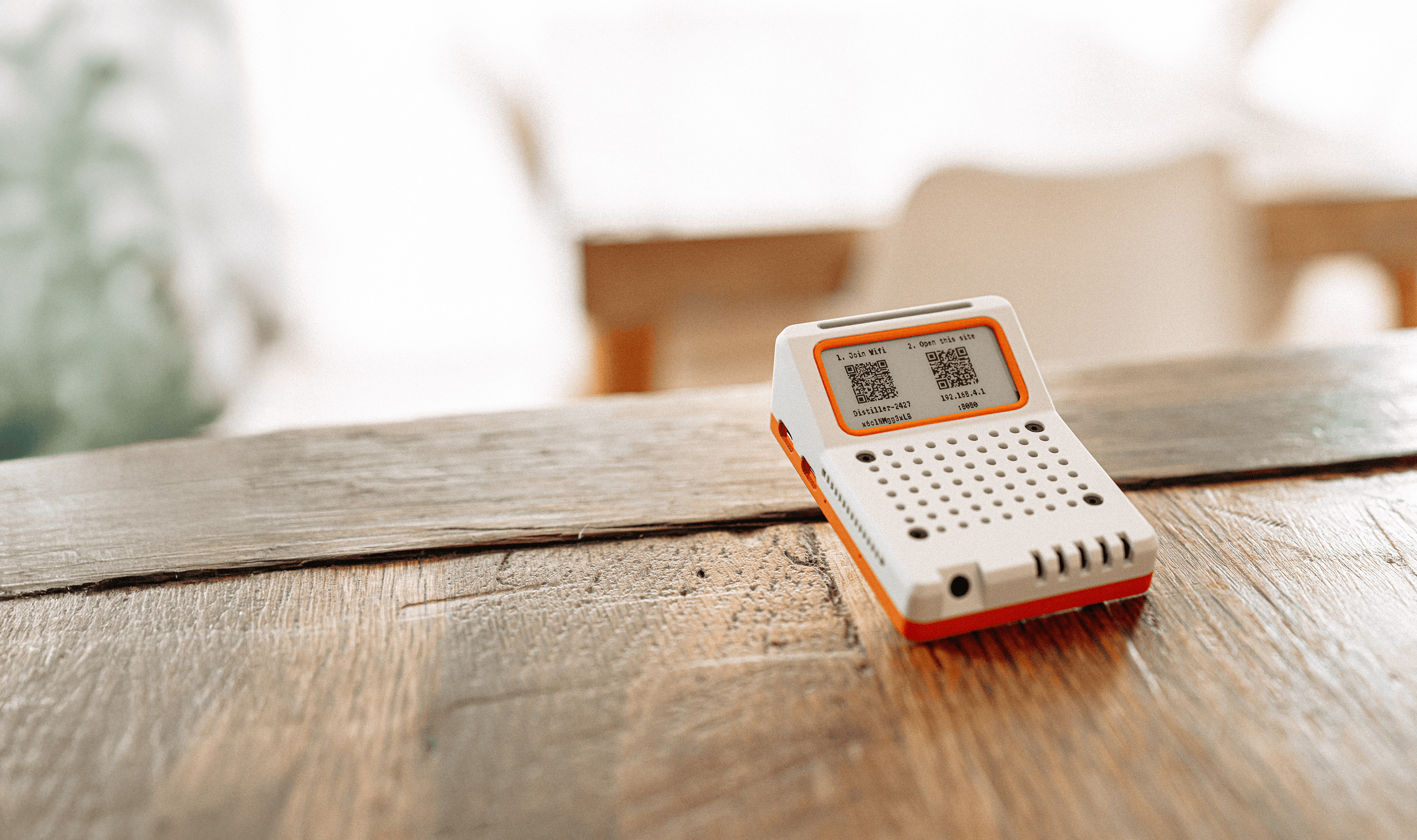 Distiller device hero image